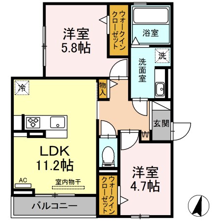 （仮）D-room上米野II