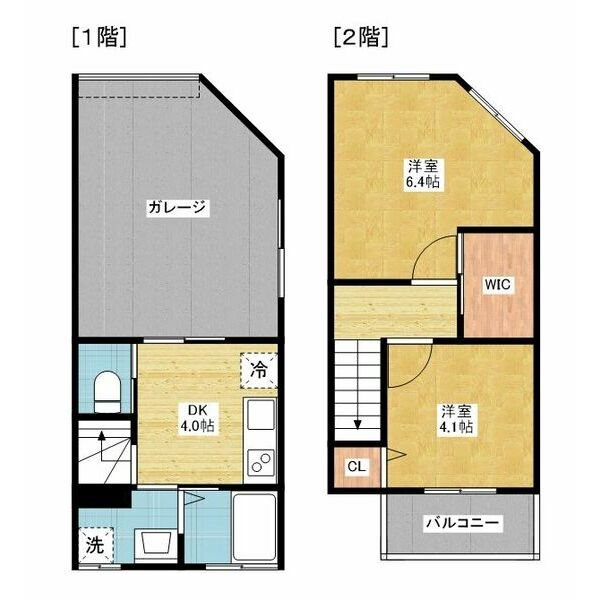 北区西志賀町ガレージハウス