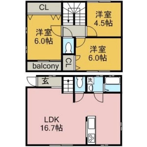 横山様平安貸家A棟